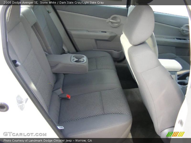 Stone White / Dark Slate Gray/Light Slate Gray 2008 Dodge Avenger SE