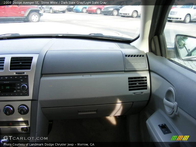 Stone White / Dark Slate Gray/Light Slate Gray 2008 Dodge Avenger SE