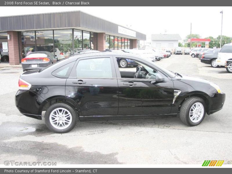 Black / Charcoal Black 2008 Ford Focus SE Sedan