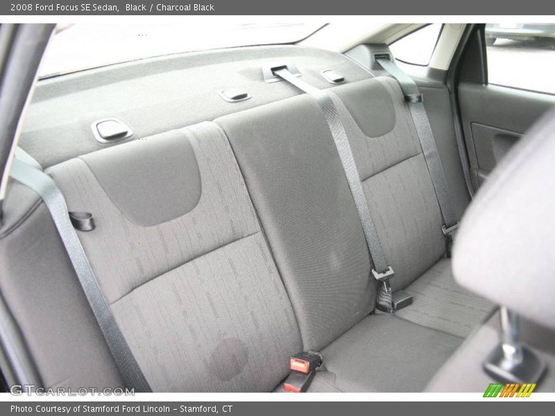 Black / Charcoal Black 2008 Ford Focus SE Sedan