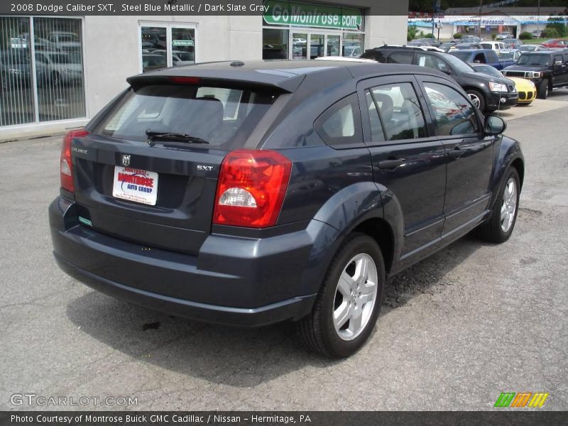 Steel Blue Metallic / Dark Slate Gray 2008 Dodge Caliber SXT
