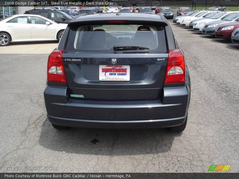 Steel Blue Metallic / Dark Slate Gray 2008 Dodge Caliber SXT