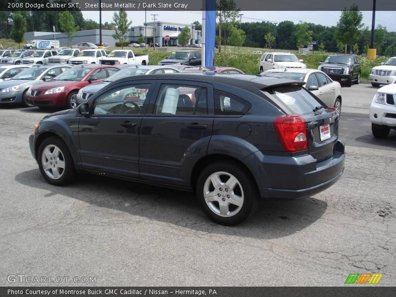 Steel Blue Metallic / Dark Slate Gray 2008 Dodge Caliber SXT