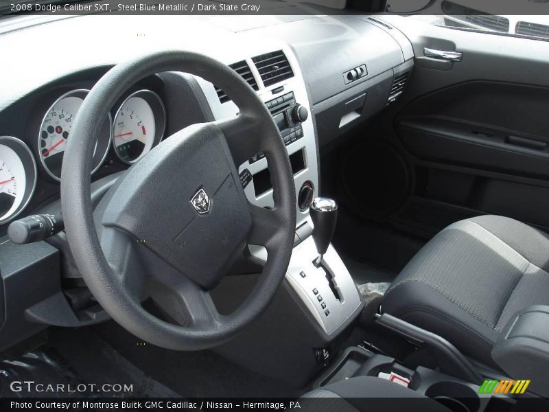Steel Blue Metallic / Dark Slate Gray 2008 Dodge Caliber SXT