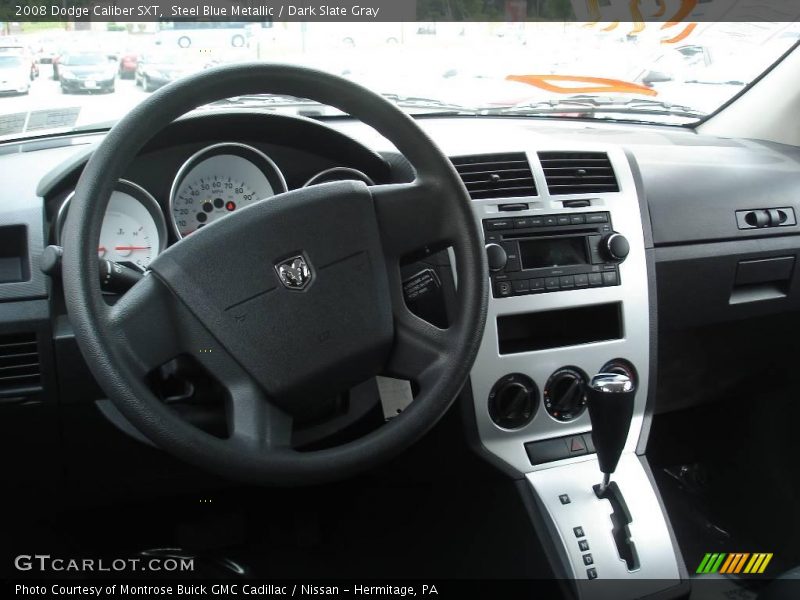 Steel Blue Metallic / Dark Slate Gray 2008 Dodge Caliber SXT
