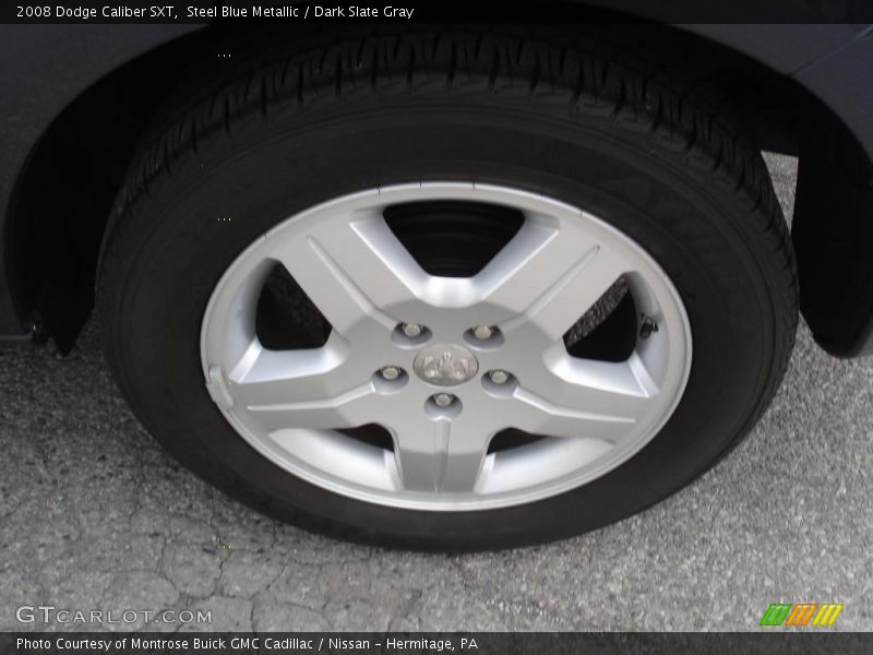 Steel Blue Metallic / Dark Slate Gray 2008 Dodge Caliber SXT