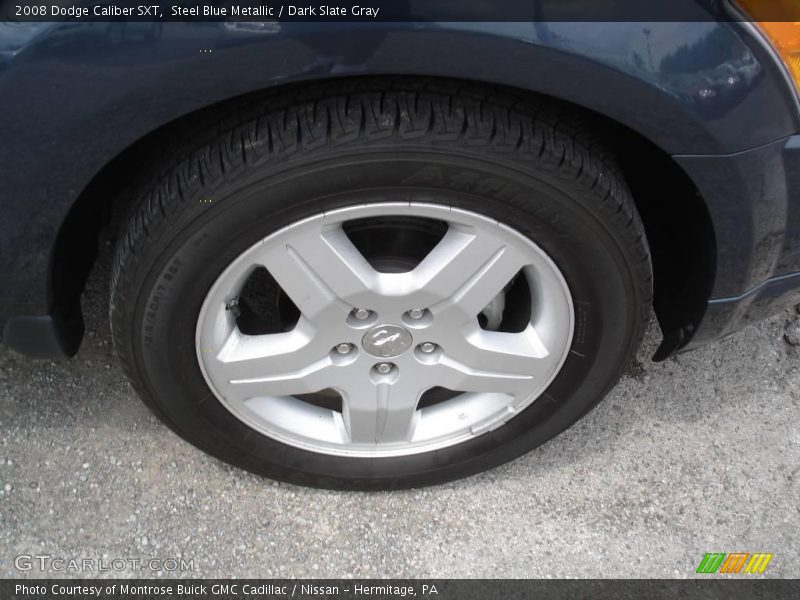 Steel Blue Metallic / Dark Slate Gray 2008 Dodge Caliber SXT