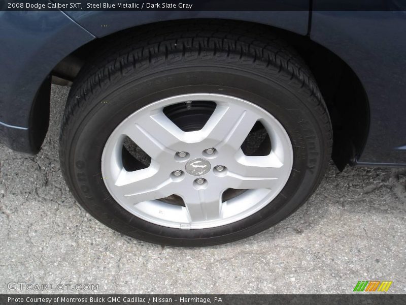 Steel Blue Metallic / Dark Slate Gray 2008 Dodge Caliber SXT