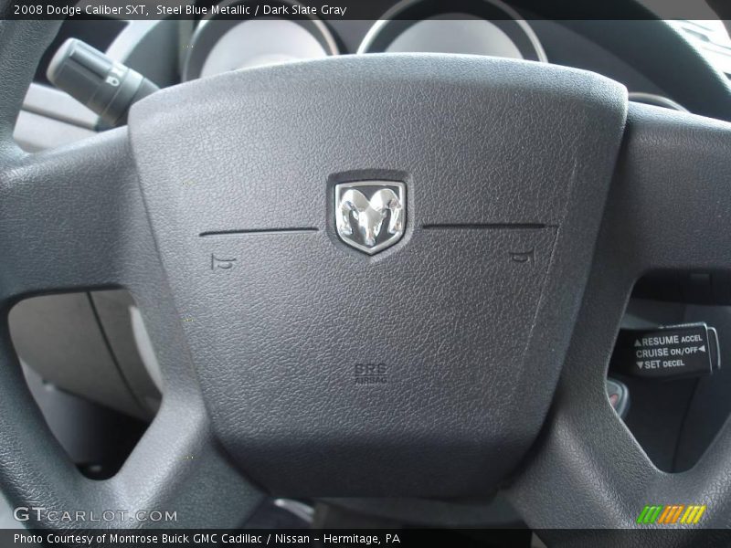 Steel Blue Metallic / Dark Slate Gray 2008 Dodge Caliber SXT