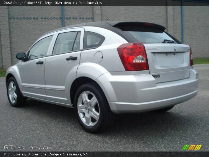 Bright Silver Metallic / Dark Slate Gray 2008 Dodge Caliber SXT