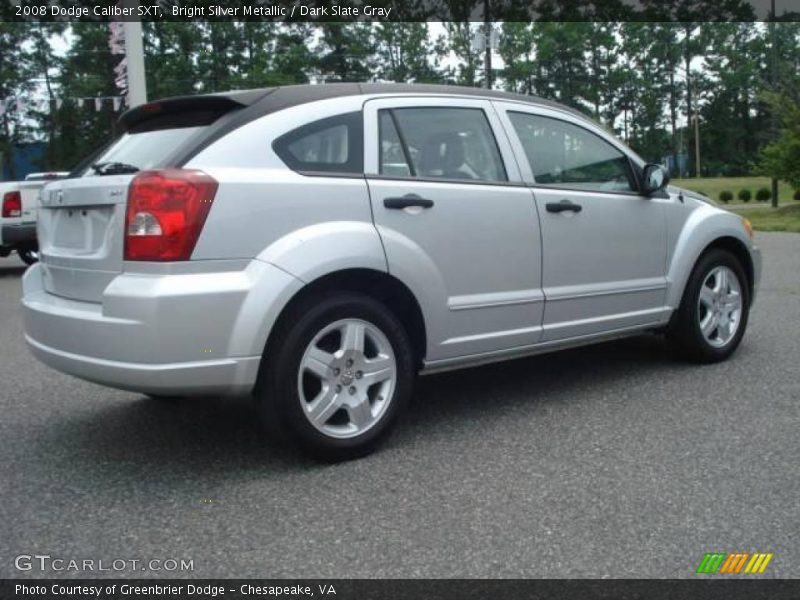 Bright Silver Metallic / Dark Slate Gray 2008 Dodge Caliber SXT