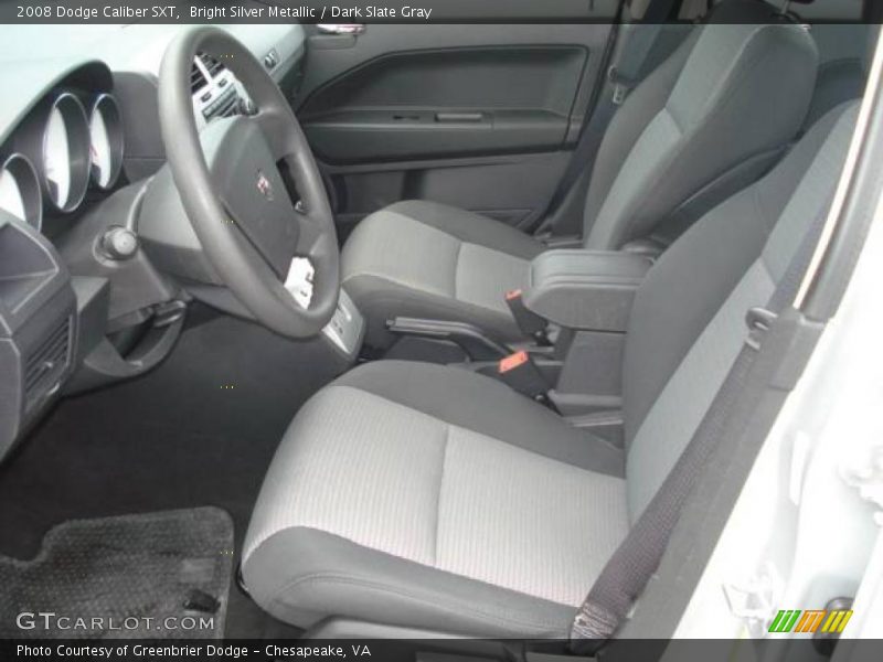 Bright Silver Metallic / Dark Slate Gray 2008 Dodge Caliber SXT