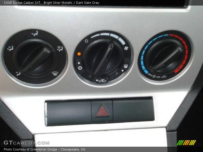 Bright Silver Metallic / Dark Slate Gray 2008 Dodge Caliber SXT
