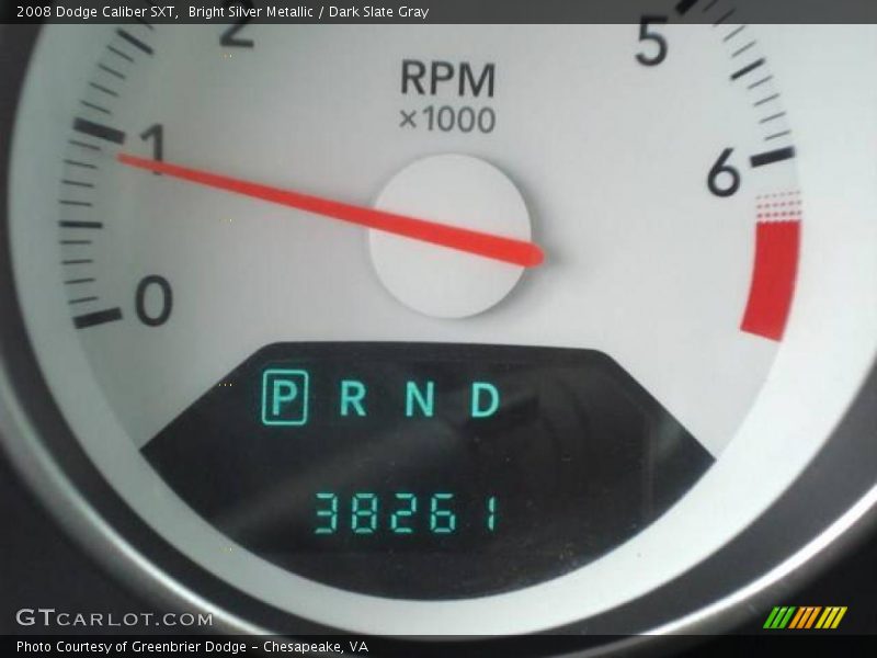 Bright Silver Metallic / Dark Slate Gray 2008 Dodge Caliber SXT