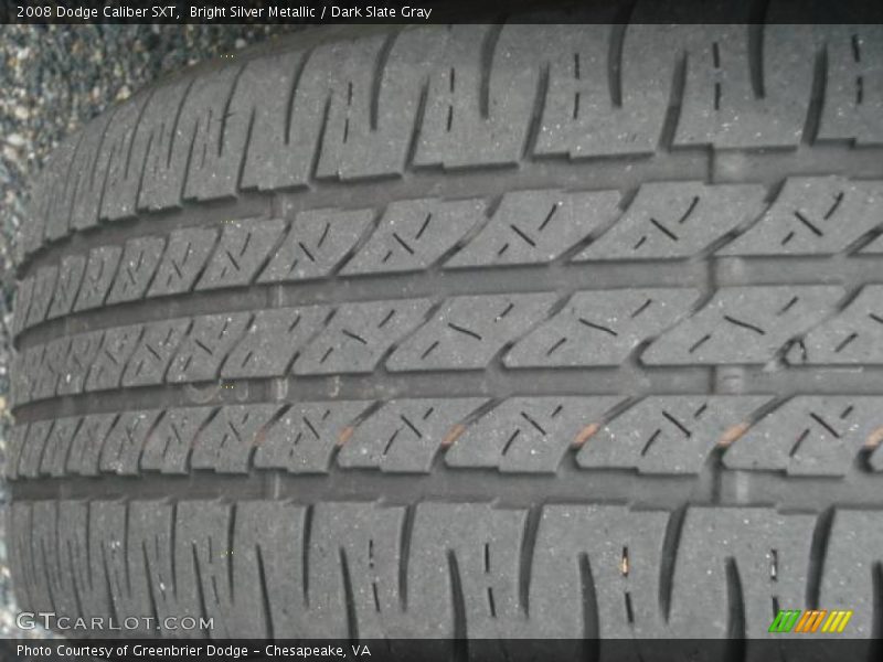 Bright Silver Metallic / Dark Slate Gray 2008 Dodge Caliber SXT