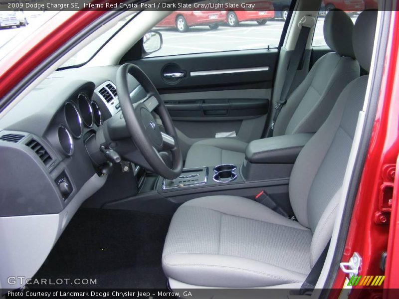 Inferno Red Crystal Pearl / Dark Slate Gray/Light Slate Gray 2009 Dodge Charger SE