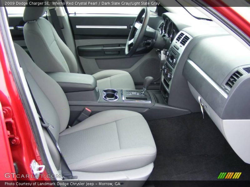 Inferno Red Crystal Pearl / Dark Slate Gray/Light Slate Gray 2009 Dodge Charger SE