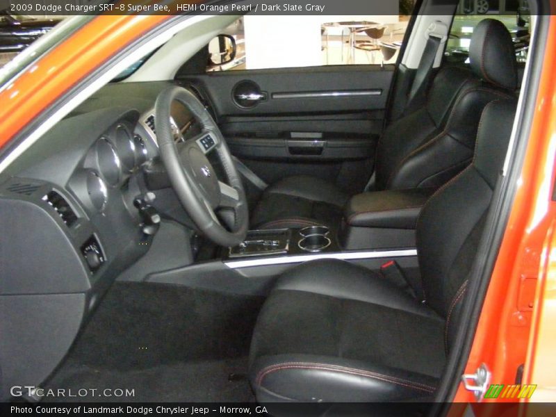  2009 Charger SRT-8 Super Bee Dark Slate Gray Interior