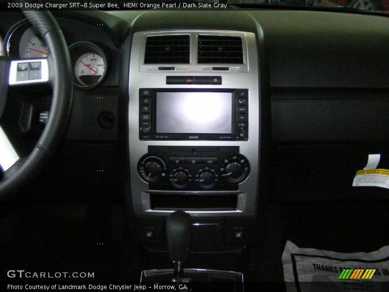 HEMI Orange Pearl / Dark Slate Gray 2009 Dodge Charger SRT-8 Super Bee