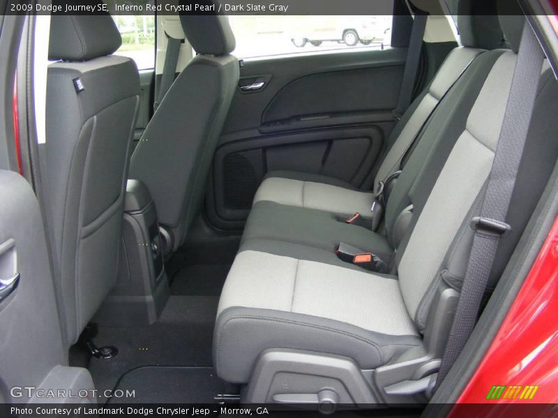 Inferno Red Crystal Pearl / Dark Slate Gray 2009 Dodge Journey SE
