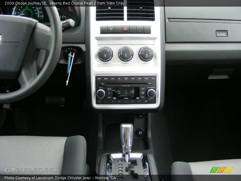 Inferno Red Crystal Pearl / Dark Slate Gray 2009 Dodge Journey SE