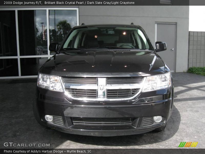 Brilliant Black Crystal Pearl / Dark Slate Gray/Light Graystone 2009 Dodge Journey R/T