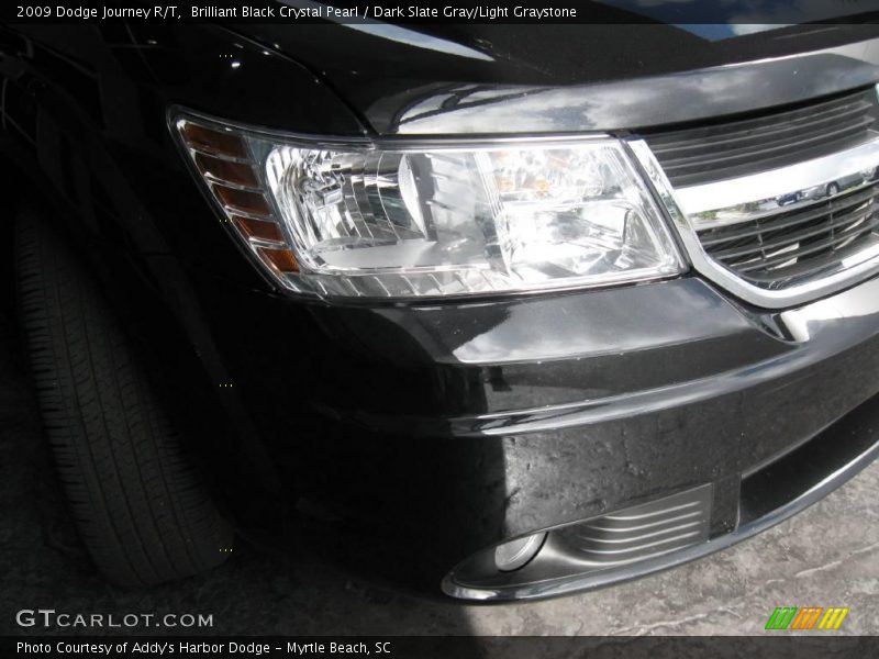 Brilliant Black Crystal Pearl / Dark Slate Gray/Light Graystone 2009 Dodge Journey R/T