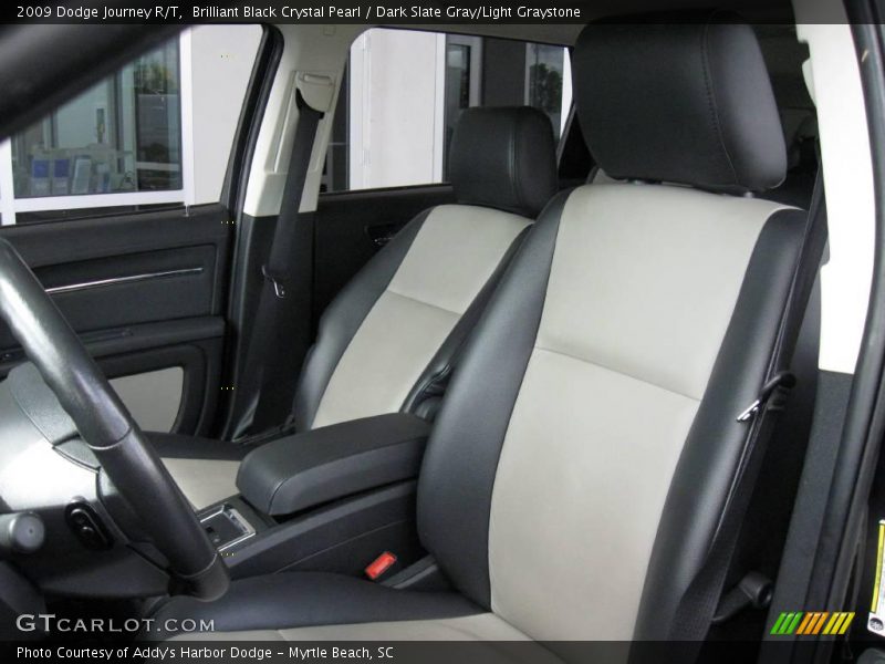 Brilliant Black Crystal Pearl / Dark Slate Gray/Light Graystone 2009 Dodge Journey R/T