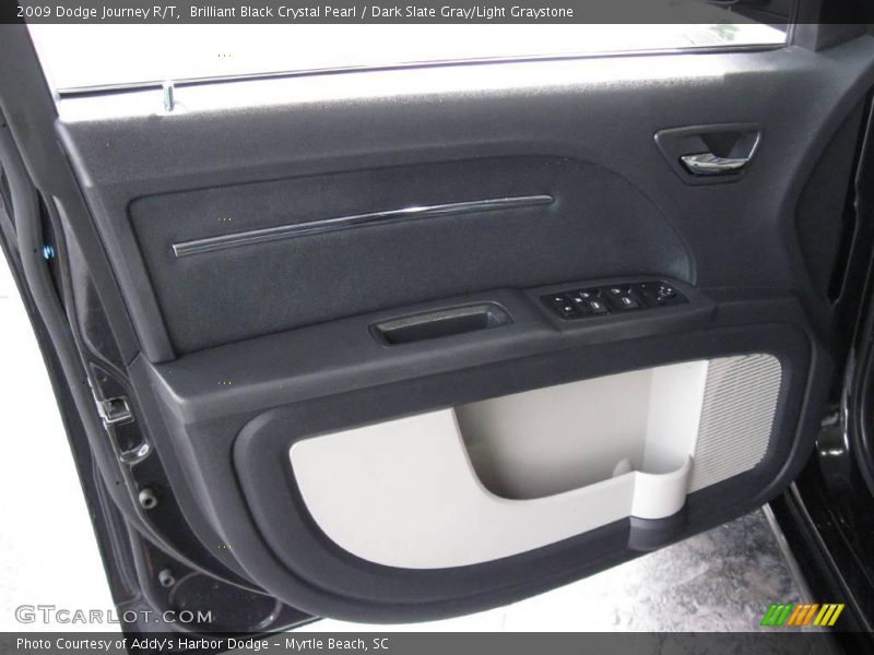 Brilliant Black Crystal Pearl / Dark Slate Gray/Light Graystone 2009 Dodge Journey R/T