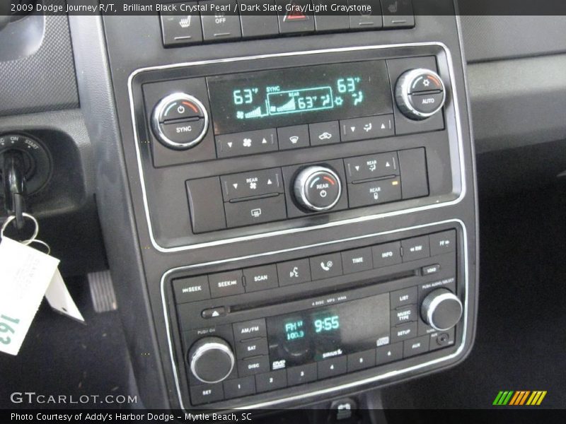 Brilliant Black Crystal Pearl / Dark Slate Gray/Light Graystone 2009 Dodge Journey R/T