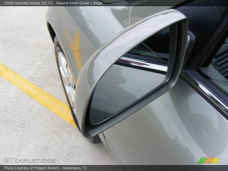 Natural Khaki Green / Beige 2008 Hyundai Sonata GLS V6
