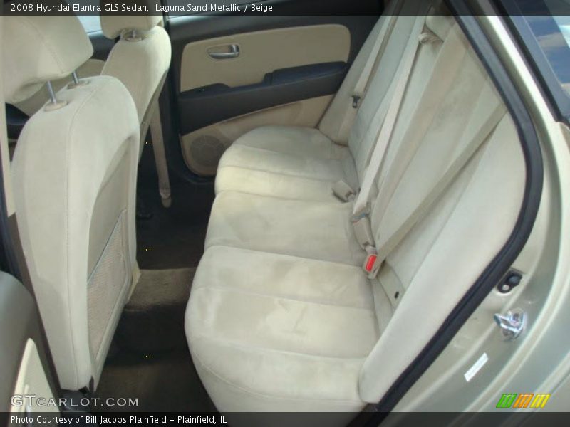 Laguna Sand Metallic / Beige 2008 Hyundai Elantra GLS Sedan