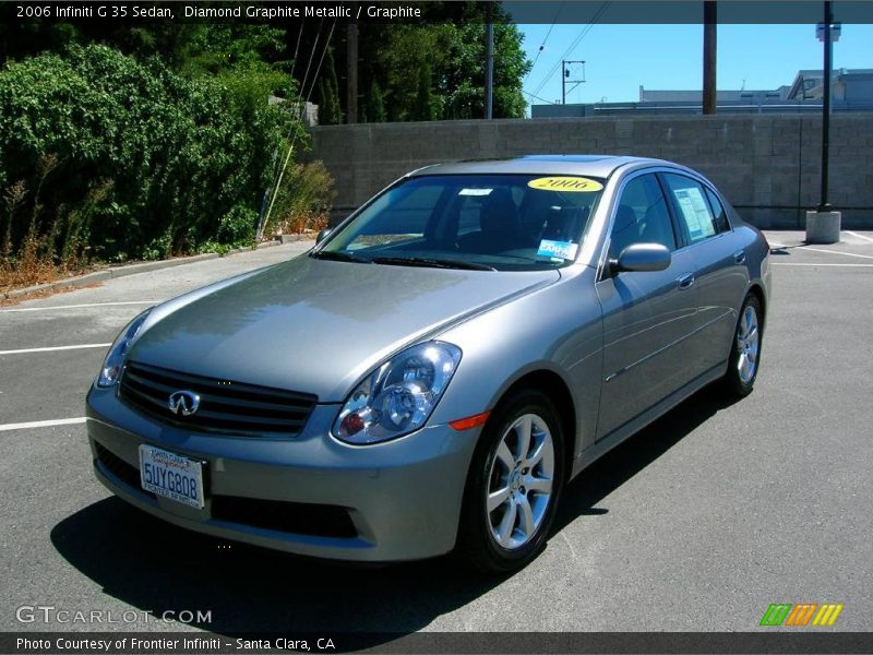 Diamond Graphite Metallic / Graphite 2006 Infiniti G 35 Sedan