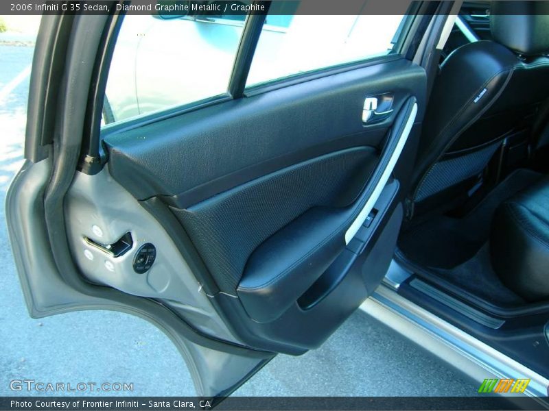 Diamond Graphite Metallic / Graphite 2006 Infiniti G 35 Sedan