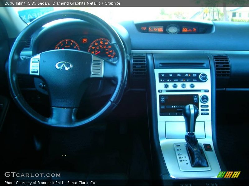 Diamond Graphite Metallic / Graphite 2006 Infiniti G 35 Sedan