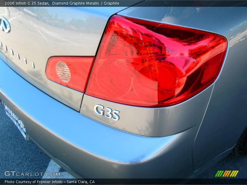 Diamond Graphite Metallic / Graphite 2006 Infiniti G 35 Sedan