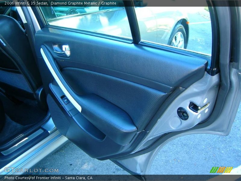 Diamond Graphite Metallic / Graphite 2006 Infiniti G 35 Sedan