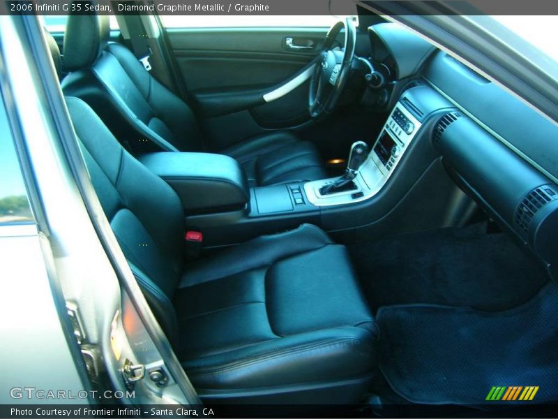 Diamond Graphite Metallic / Graphite 2006 Infiniti G 35 Sedan