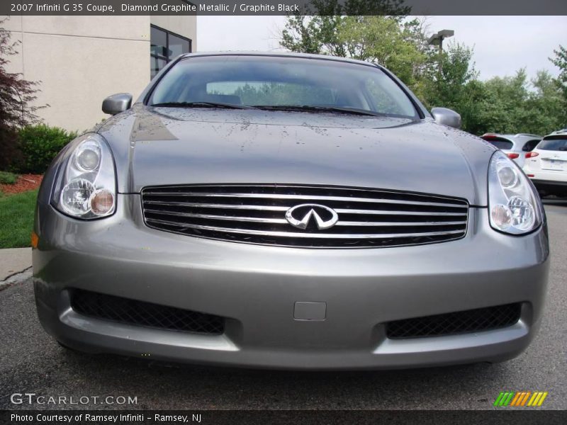 Diamond Graphite Metallic / Graphite Black 2007 Infiniti G 35 Coupe