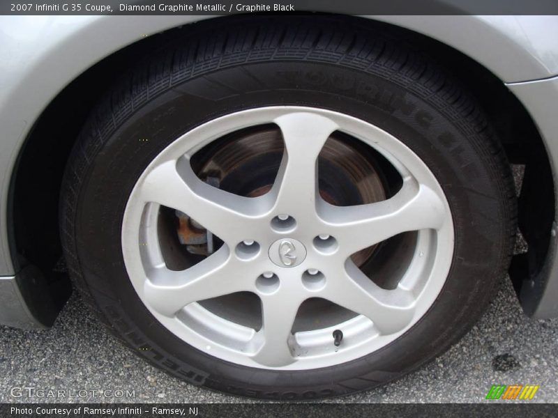 Diamond Graphite Metallic / Graphite Black 2007 Infiniti G 35 Coupe