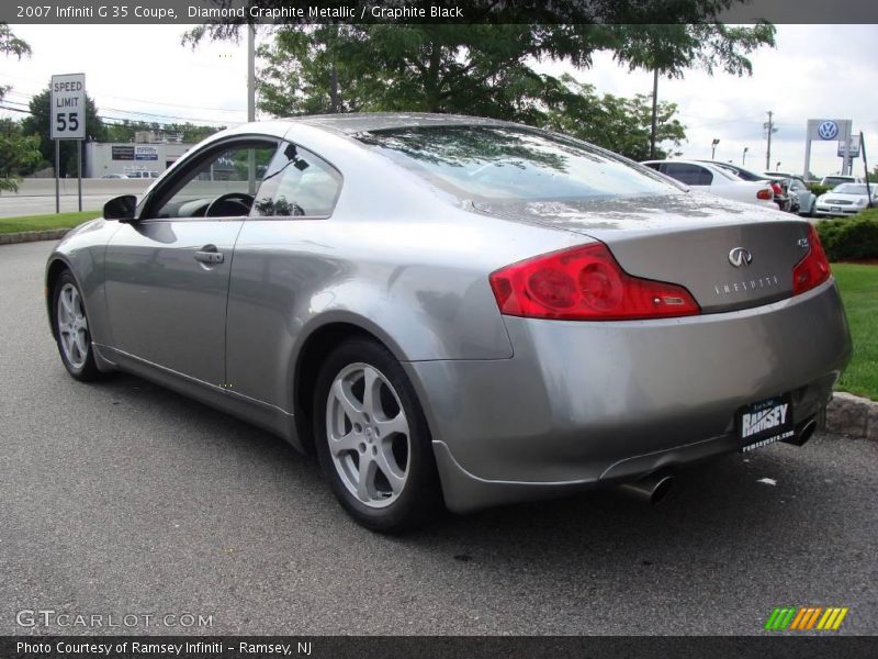 Diamond Graphite Metallic / Graphite Black 2007 Infiniti G 35 Coupe