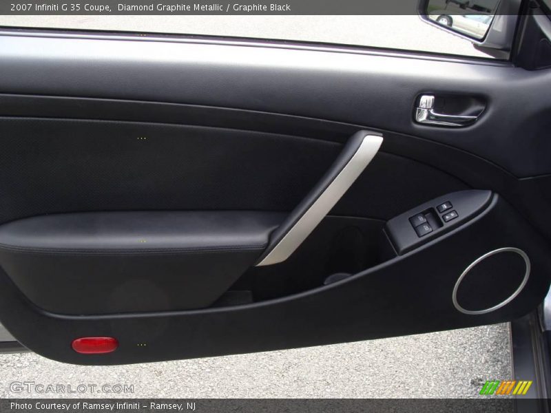 Diamond Graphite Metallic / Graphite Black 2007 Infiniti G 35 Coupe