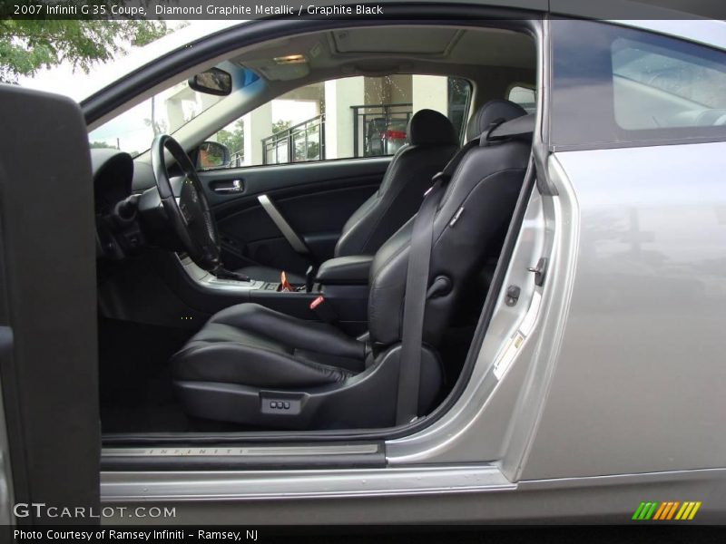 Diamond Graphite Metallic / Graphite Black 2007 Infiniti G 35 Coupe