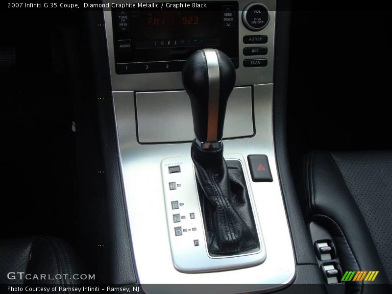 Diamond Graphite Metallic / Graphite Black 2007 Infiniti G 35 Coupe