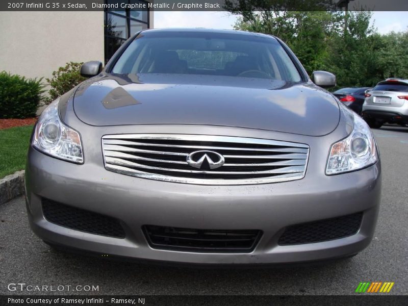 Diamond Graphite Metallic / Graphite Black 2007 Infiniti G 35 x Sedan