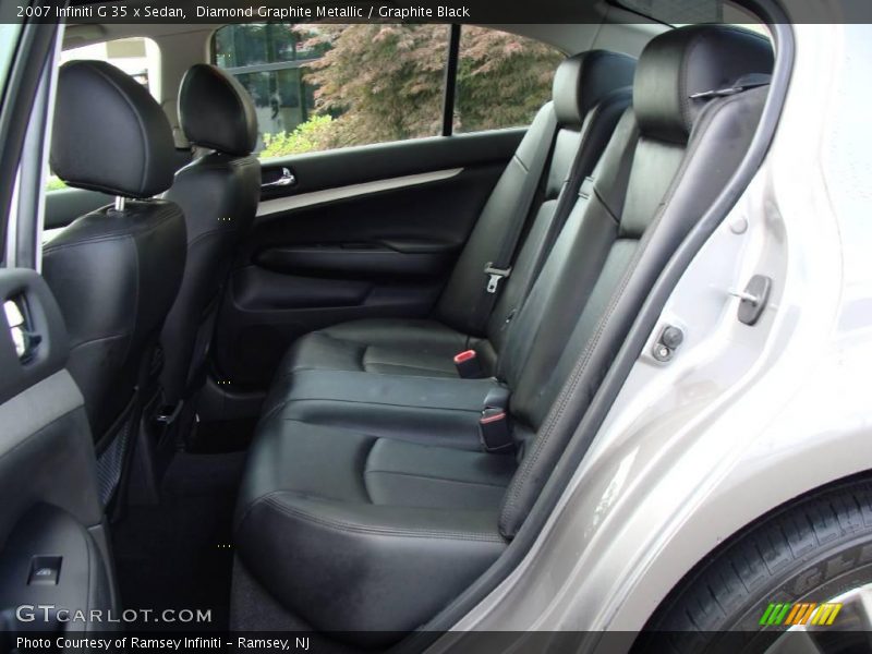 Diamond Graphite Metallic / Graphite Black 2007 Infiniti G 35 x Sedan