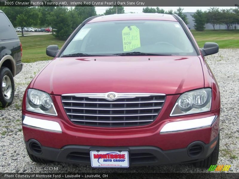 Inferno Red Crystal Pearl / Dark Slate Gray 2005 Chrysler Pacifica Touring AWD
