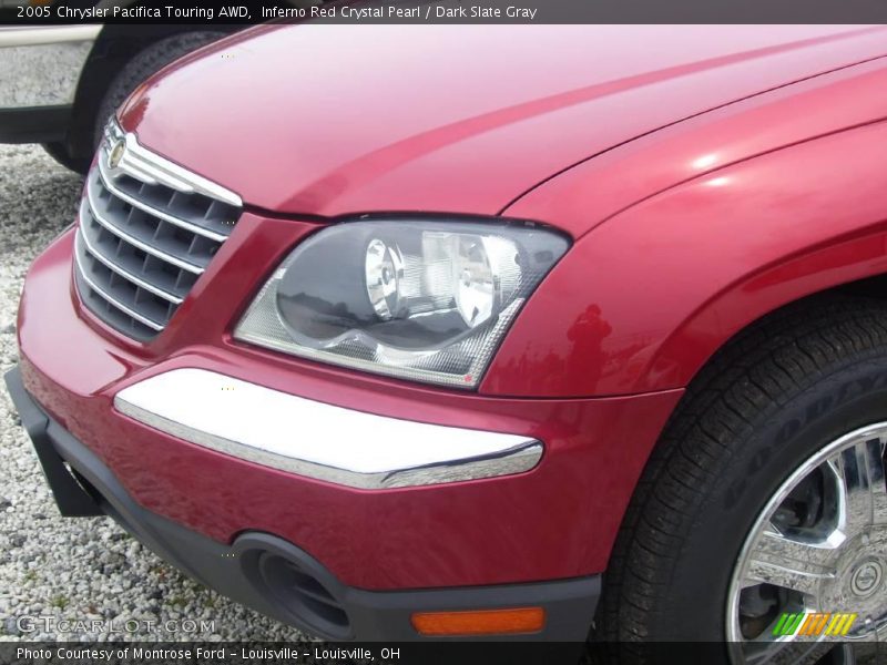 Inferno Red Crystal Pearl / Dark Slate Gray 2005 Chrysler Pacifica Touring AWD
