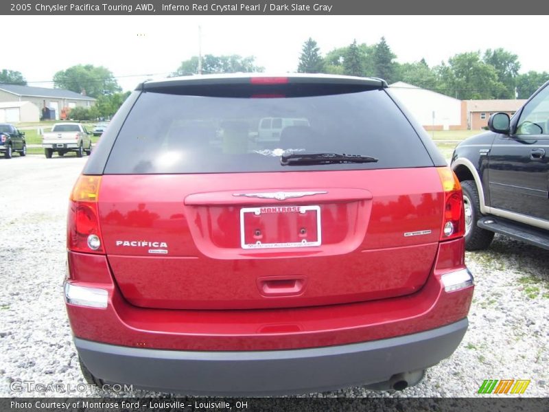 Inferno Red Crystal Pearl / Dark Slate Gray 2005 Chrysler Pacifica Touring AWD