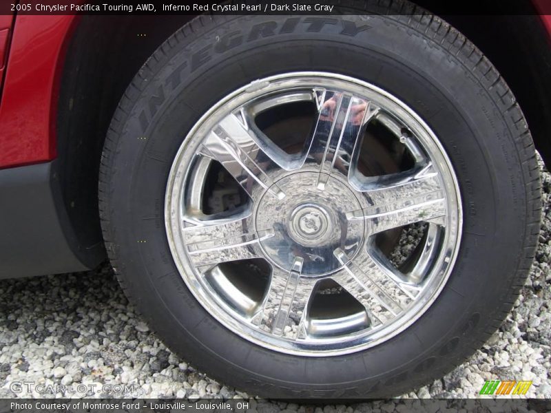 Inferno Red Crystal Pearl / Dark Slate Gray 2005 Chrysler Pacifica Touring AWD